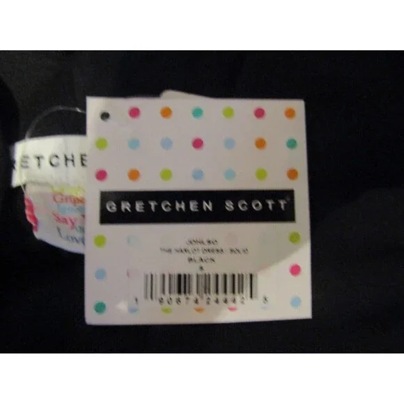 Gretchen Scott Dress The Harlot Womens Black Solid Sleeveless NWT Size S
